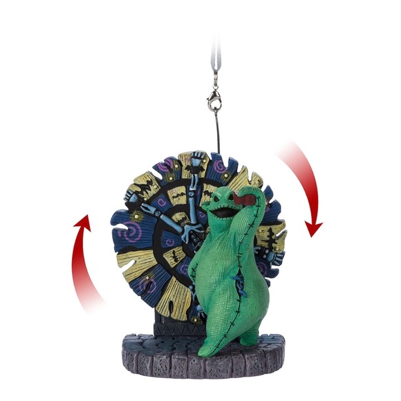 New w/Tag Disney The Nightmare Before Christmas Sketchbook Oogie Boogie Ornament - Picture 2 of 4